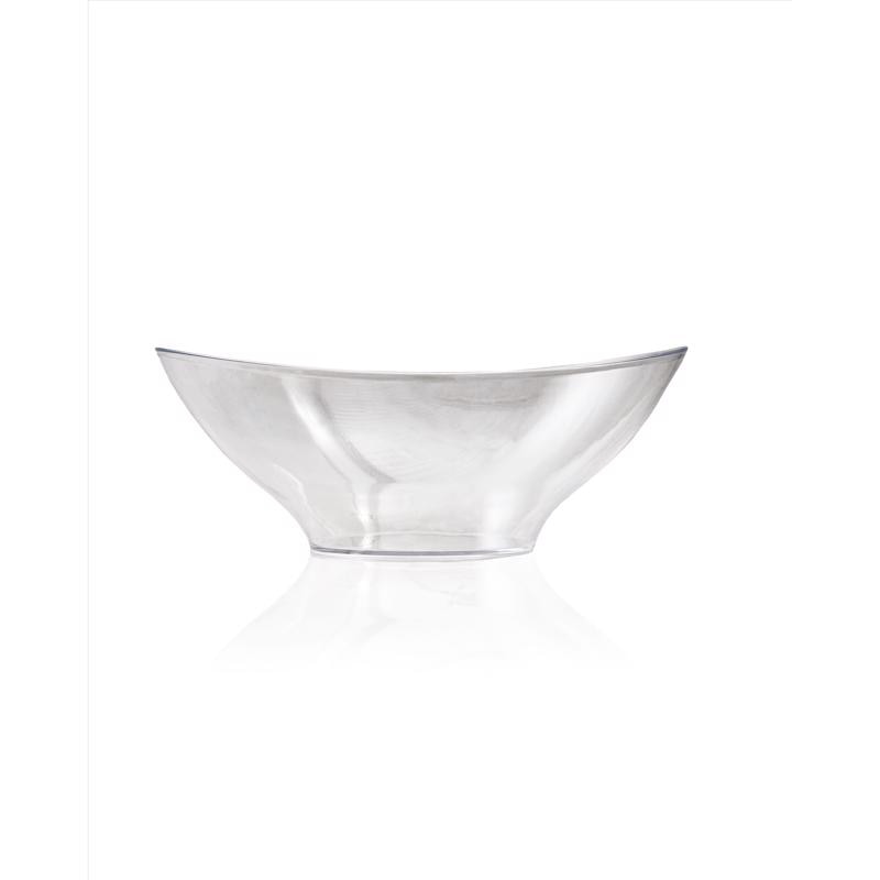 BOWL SCULPTD PLSTC 128OZ