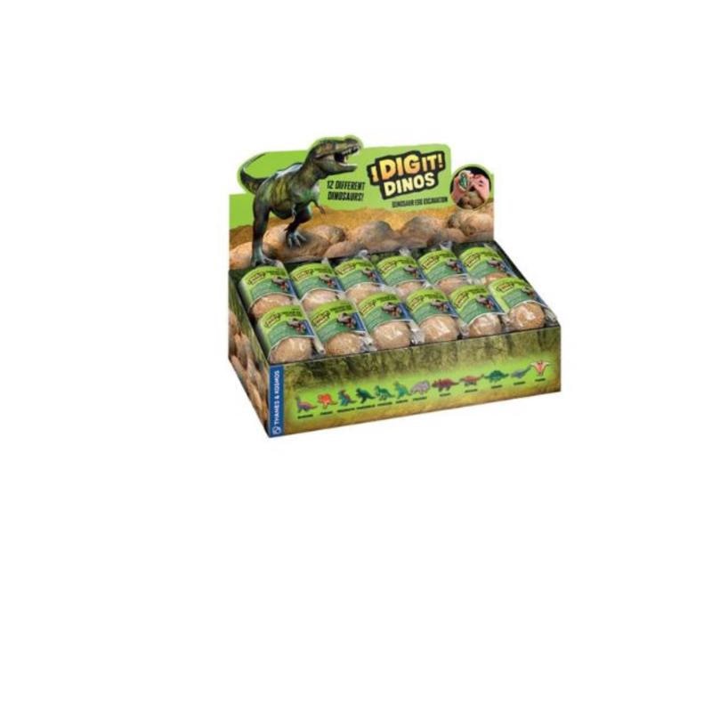 DINO EGG EXCAVATN TOY 7"