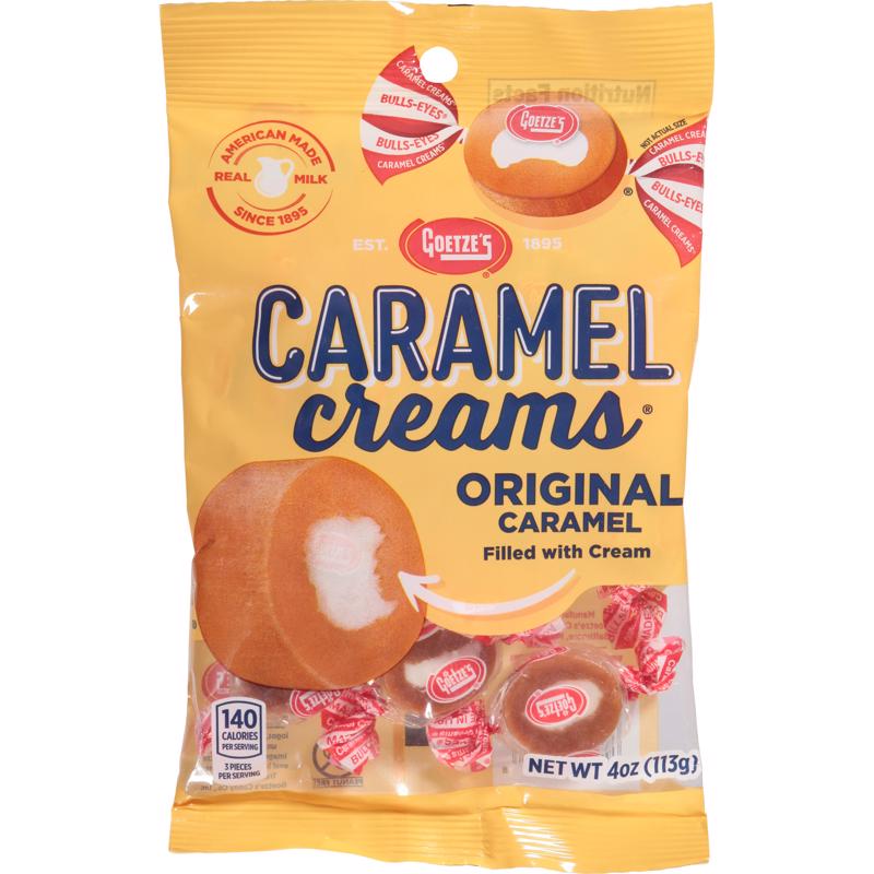 CARAMEL CREAMS ORGNL 4OZ