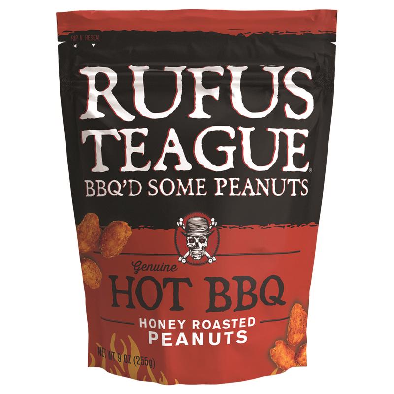 PEANUTS HOT BBQ HNY 9OZ