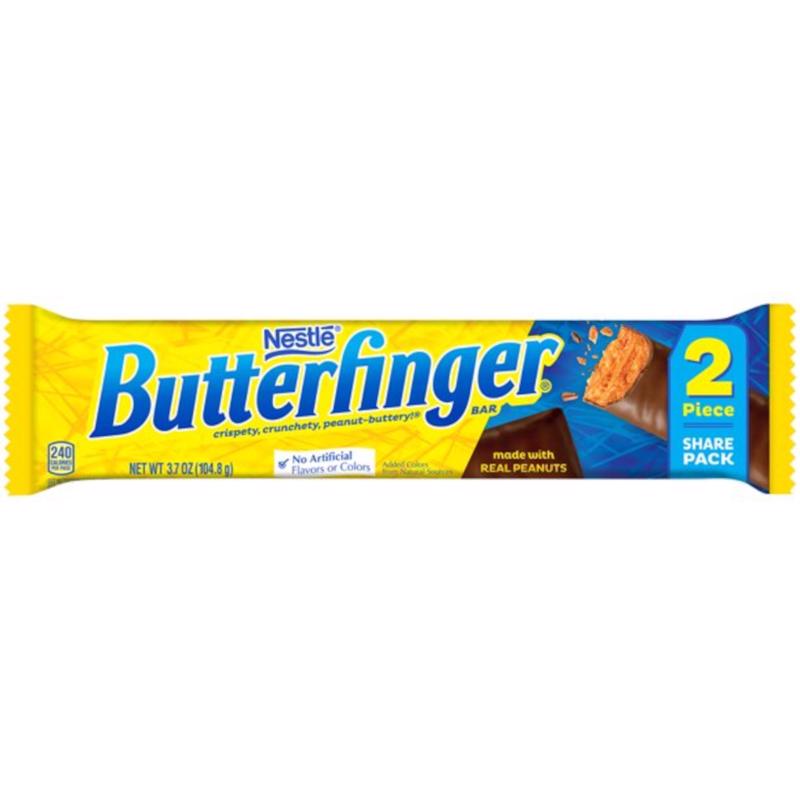 BUTTERFINGER 2PC 3.7OZ