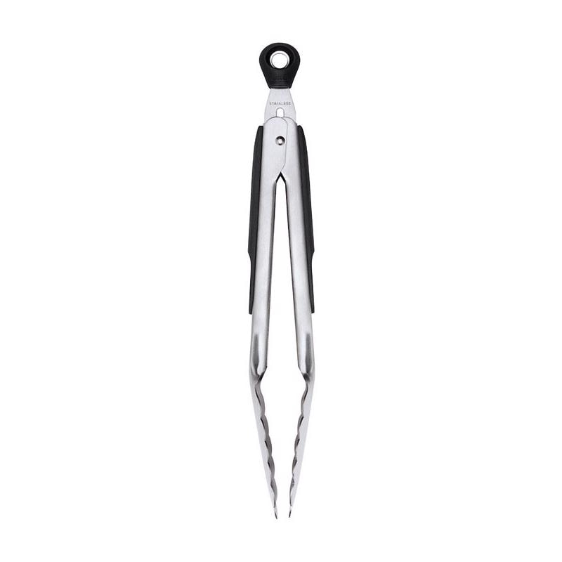 TONGS 9" STAINLESS STEEL