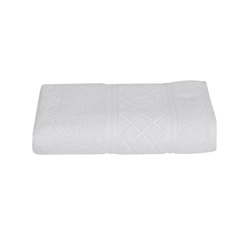 BATH TOWEL WHT 53X27"