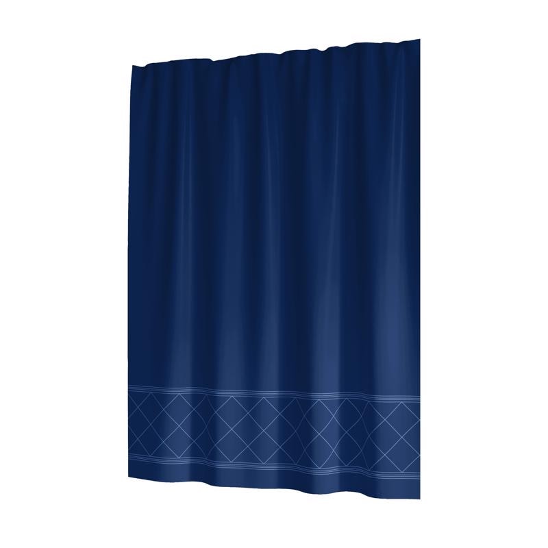 SHOWER CURTAIN NAVY 72"