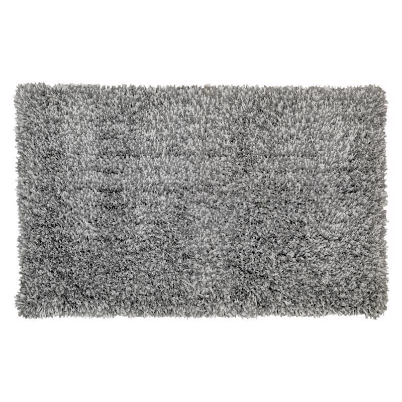 BATH RUG CTN/PLY GRAY