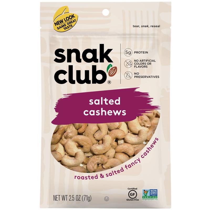 CASHEWS SALTED 2.5OZ