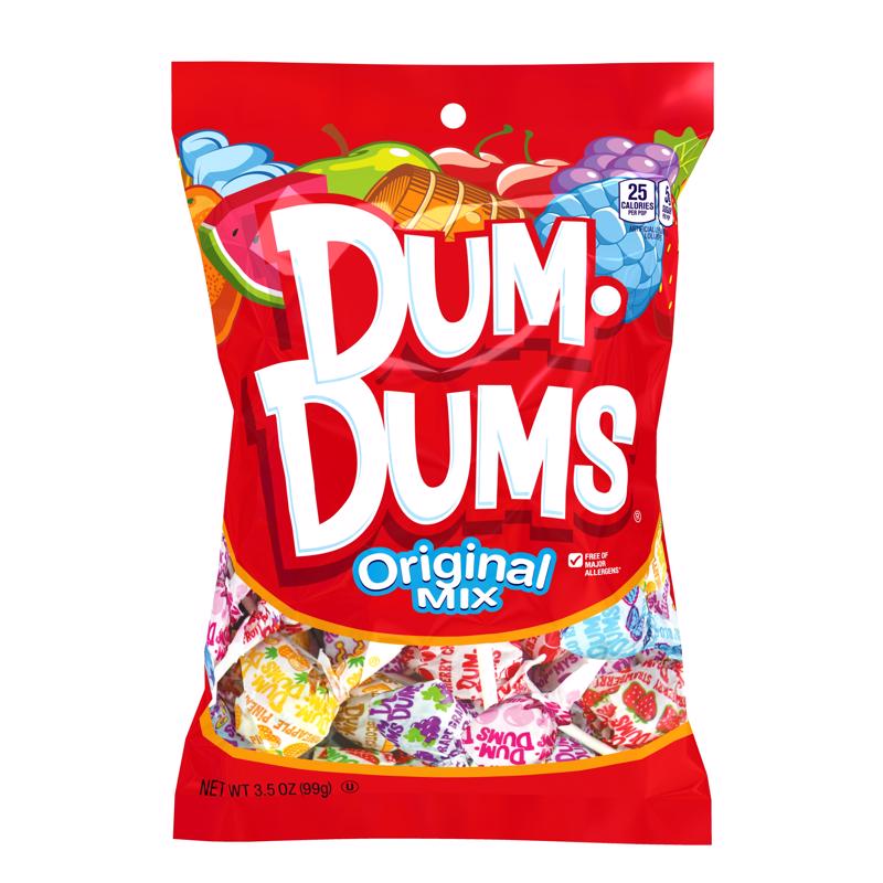 DUM DUMS ORGNL MIX 3.5OZ