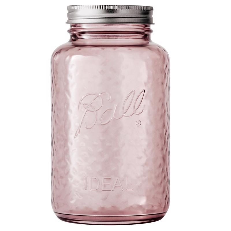 MASON JAR ROSE 1QT 4PK