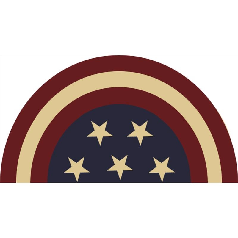 DOOR MAT HLF MN STR 28"