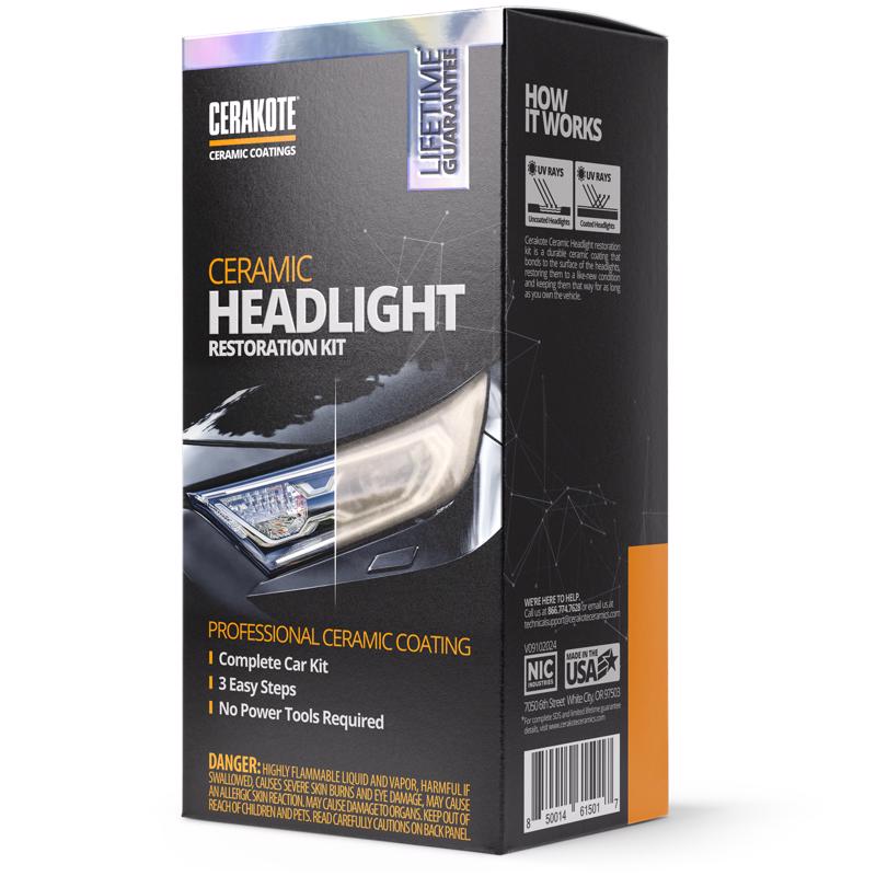 HEADLIGHT RESTORER  KIT
