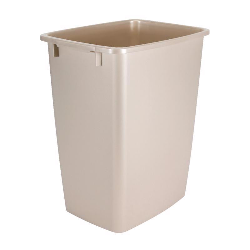 WASTEBASKET 9G BISQUE