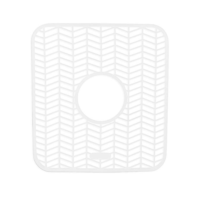 SINK MAT SILICON WHT 14"