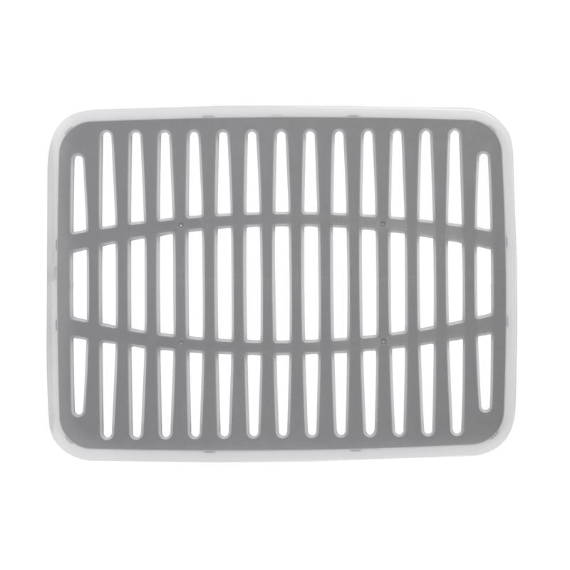SINK MAT GRY 12"X16"