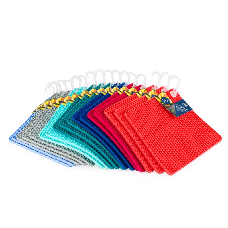 TRIVET SQR SILICONE 1PK