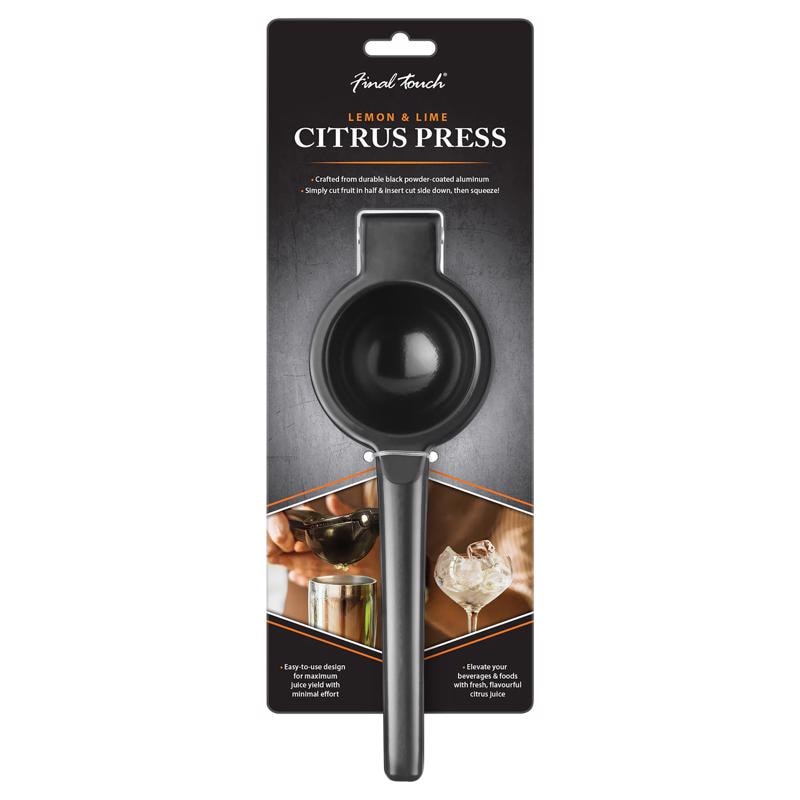 CTRS JUCR ALMNM BLK 3OZ