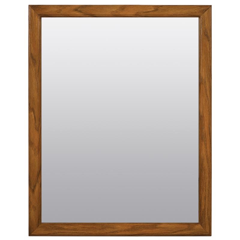 BATH MIRROR BRWN 20X25"