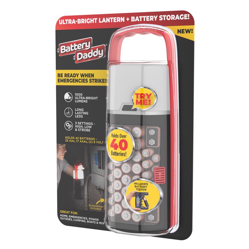 LANTERN LED 42 BTRYS WHT