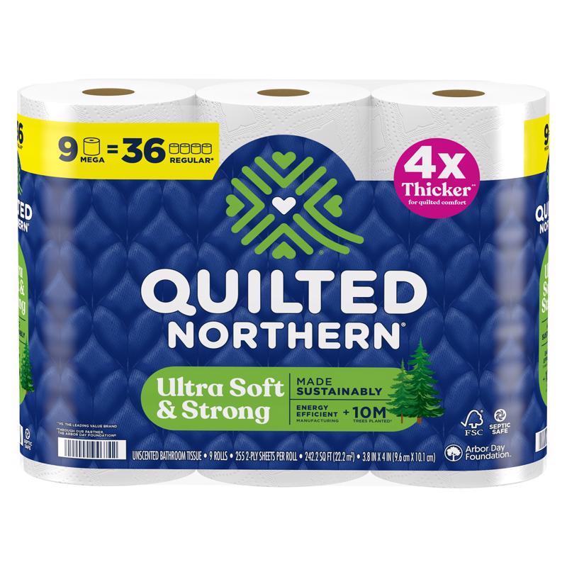 QN TLT PPR WHT 9ROLLS