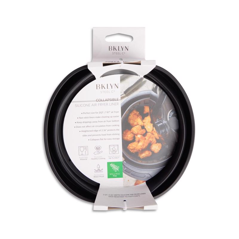 CLPS AIR FRY PAN SLCN 8"