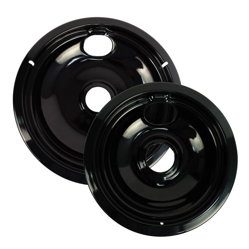 DRP BWL PRCLN BLK 2PC