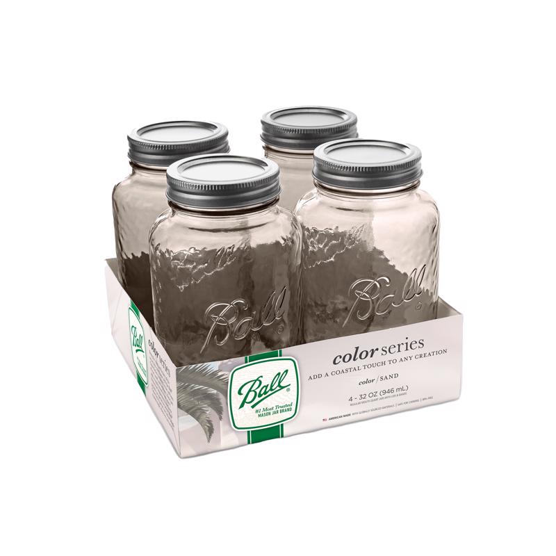 BALL MSN JAR 32OZ 4PK