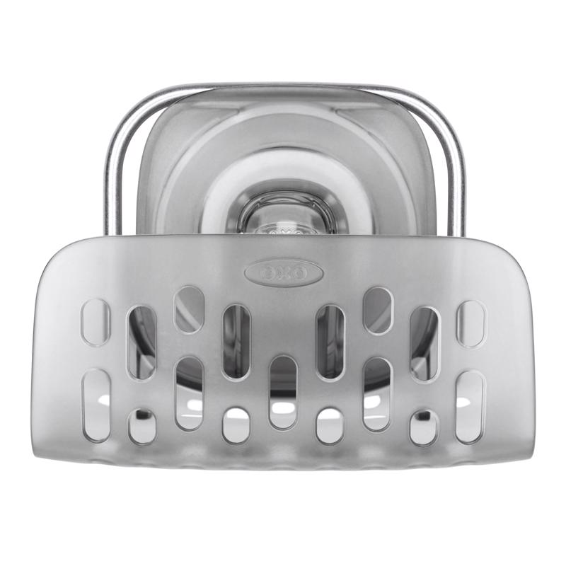 SPNG HOLDER PL/SS GRY 4"