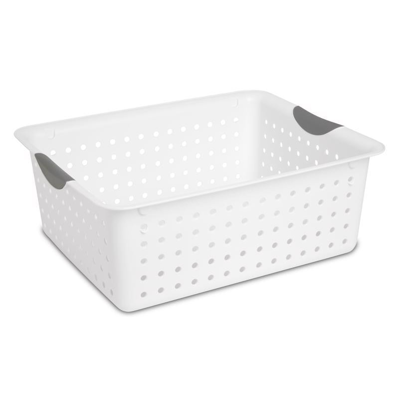 BASKET 12.9X12.9X6" WHT