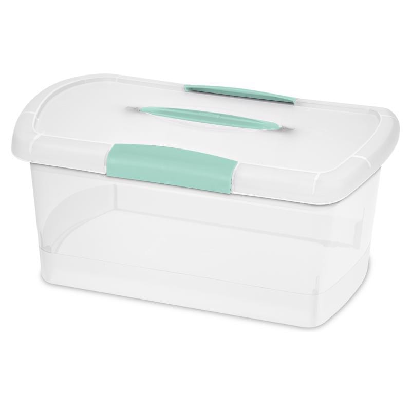 STORAGE BOX MEDIUM CLEAR