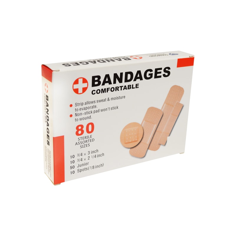 BANDAGES ASST 80PK