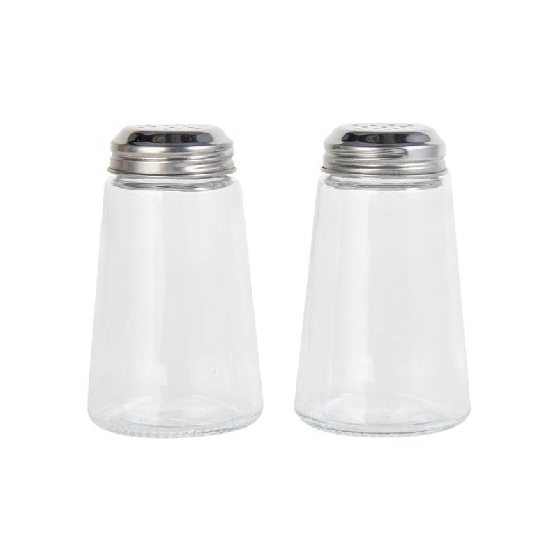 SHAKER SET S&P GLASS 3OZ