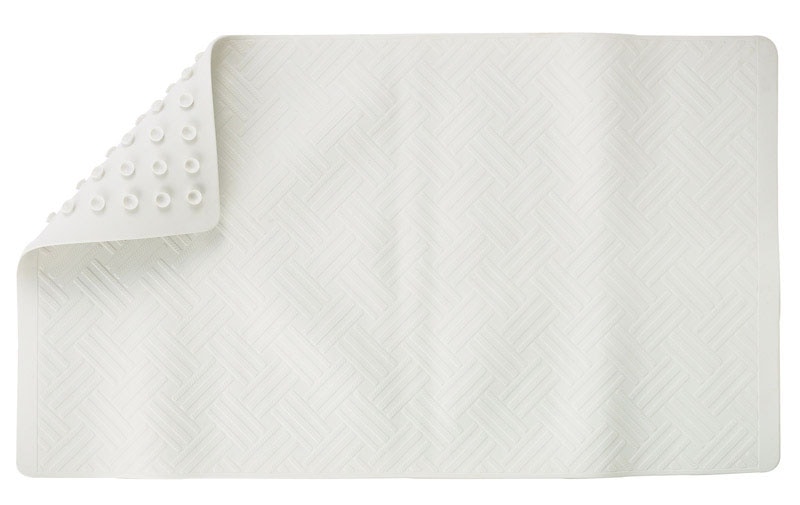BATH MAT 16X28 WHITE