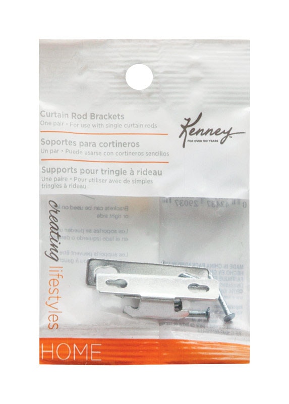 CURTAIN ROD SINGLE BRKT