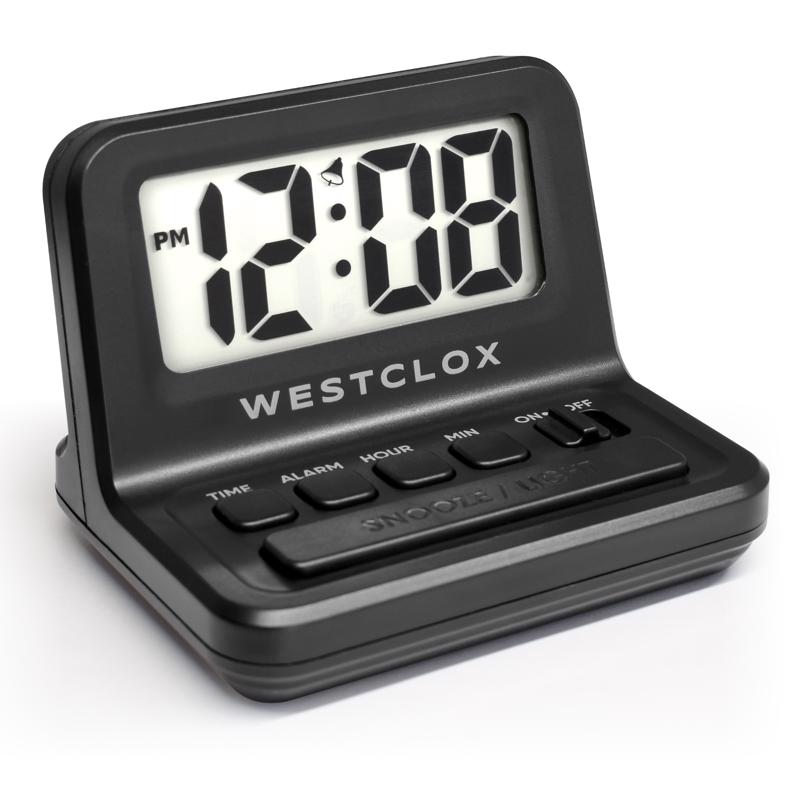 CLOCK TRAVEL ALARM 0.8"