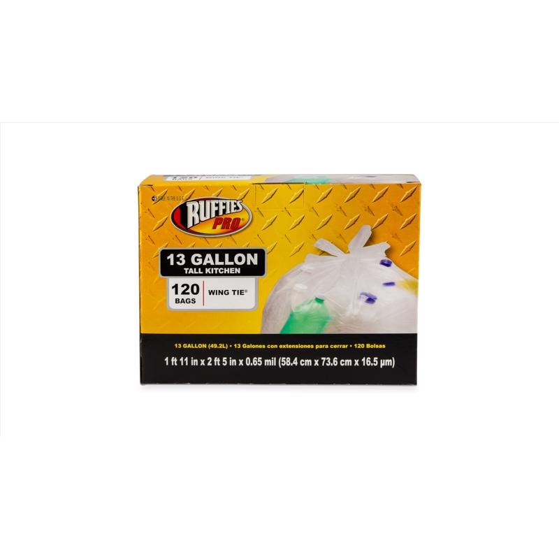 CLR BAG 13G WNG TIE120CT