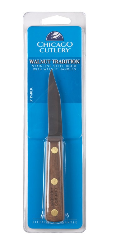 KNIFE PARING SS BROWN 3"