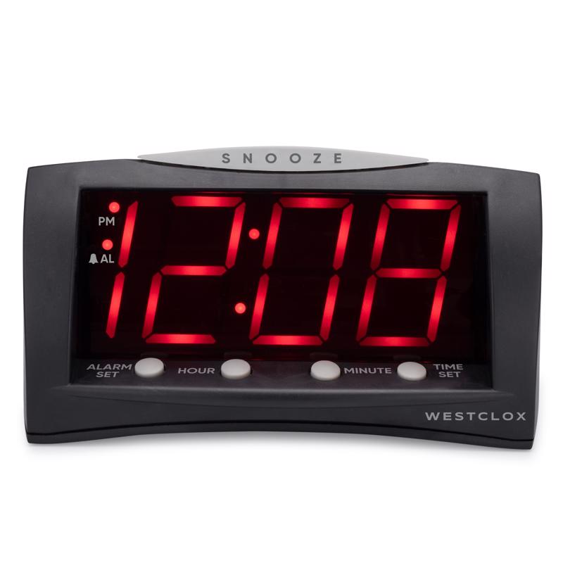 ALARM CLOCK 1.8" LED RED