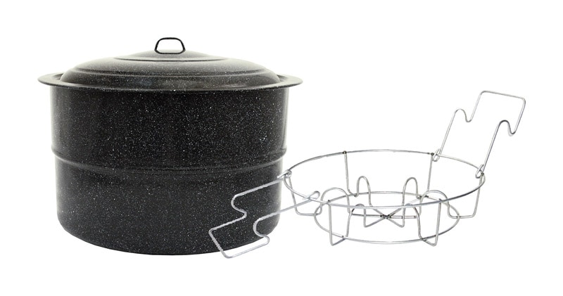 CANNER/JAR RACK BLK 33QT