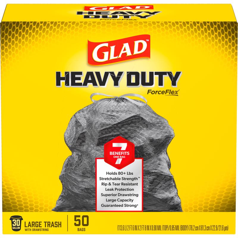 TRASH BAGS 30G 50PK