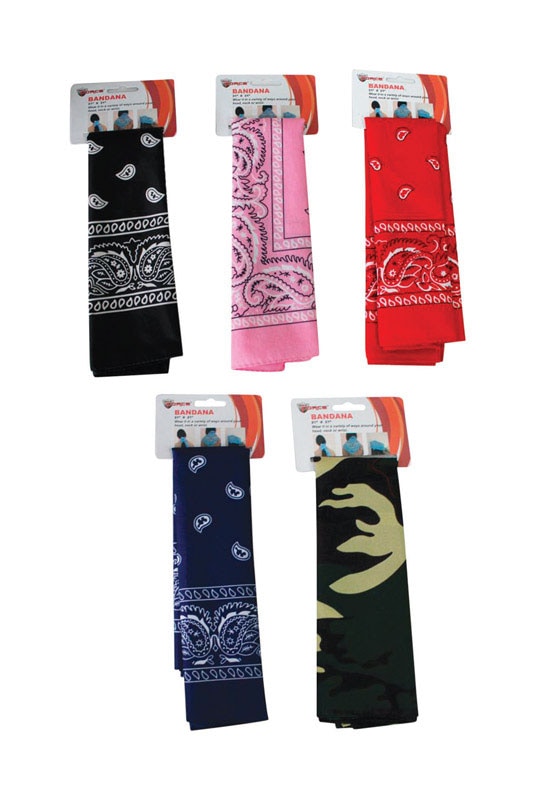 BANDANAS 21" ASSTD