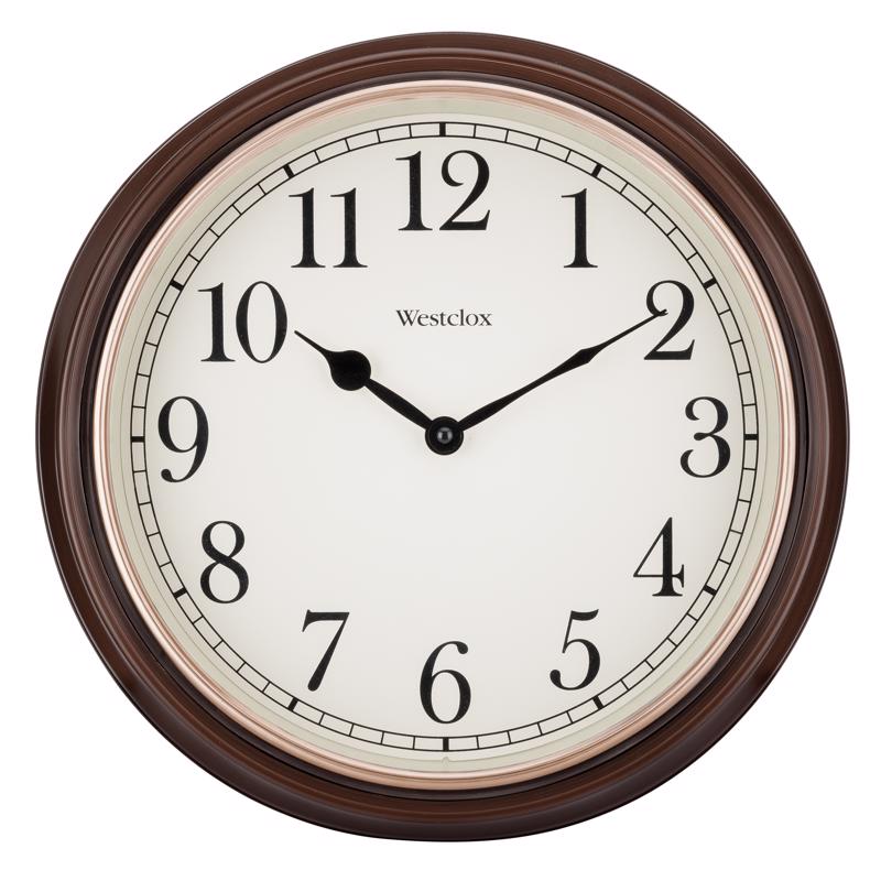 WALL CLOCK GLS/WD 15.5"