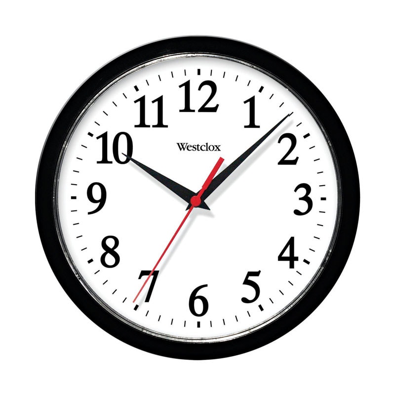 VENTURA BLACK WALL CLOCK