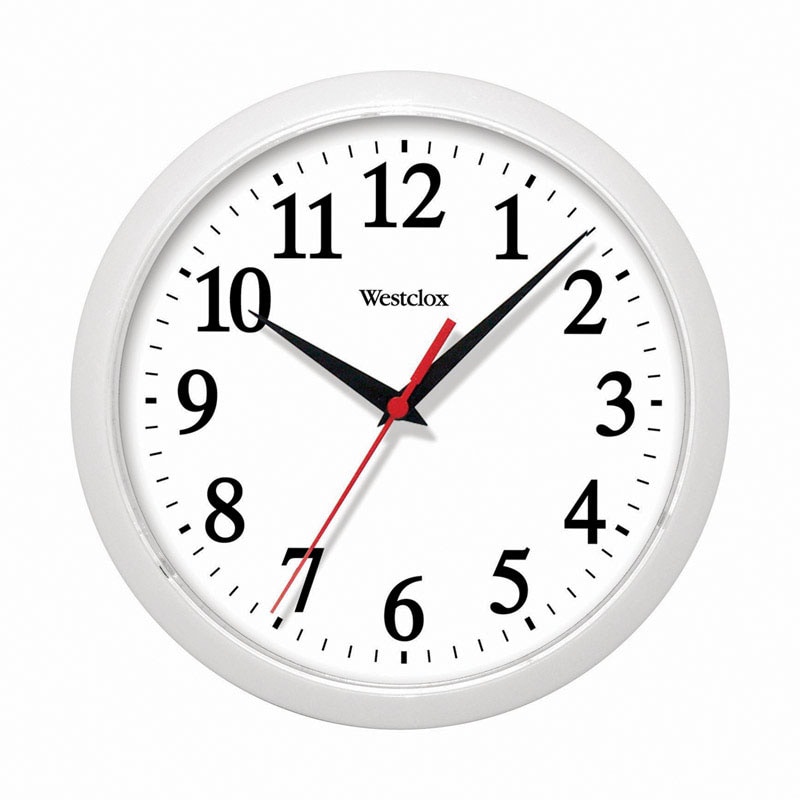 VENTURA WHT WALL CLOCK
