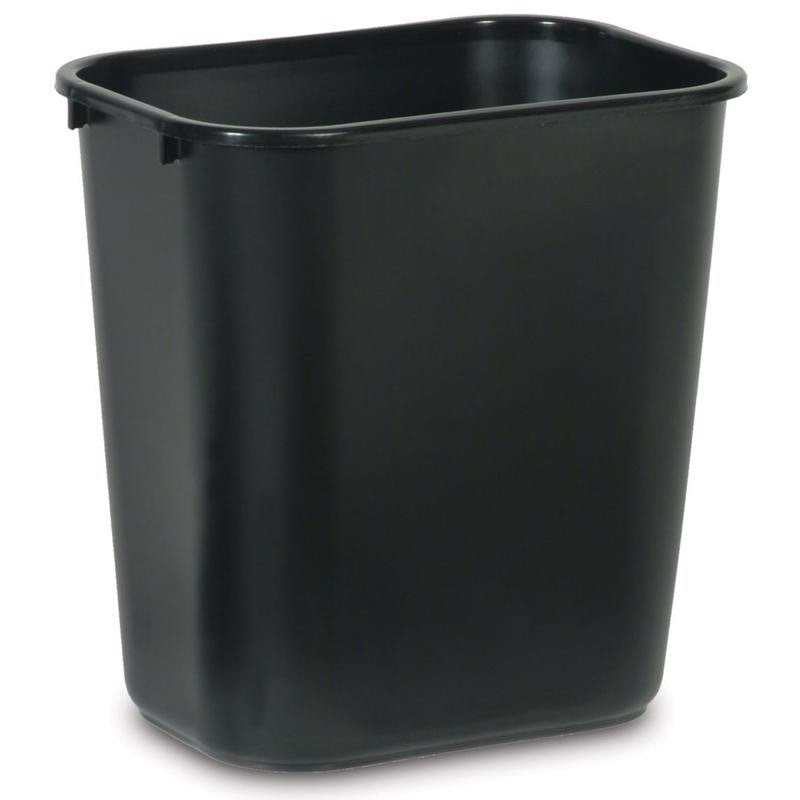 WASTEBASKET 7G BLK