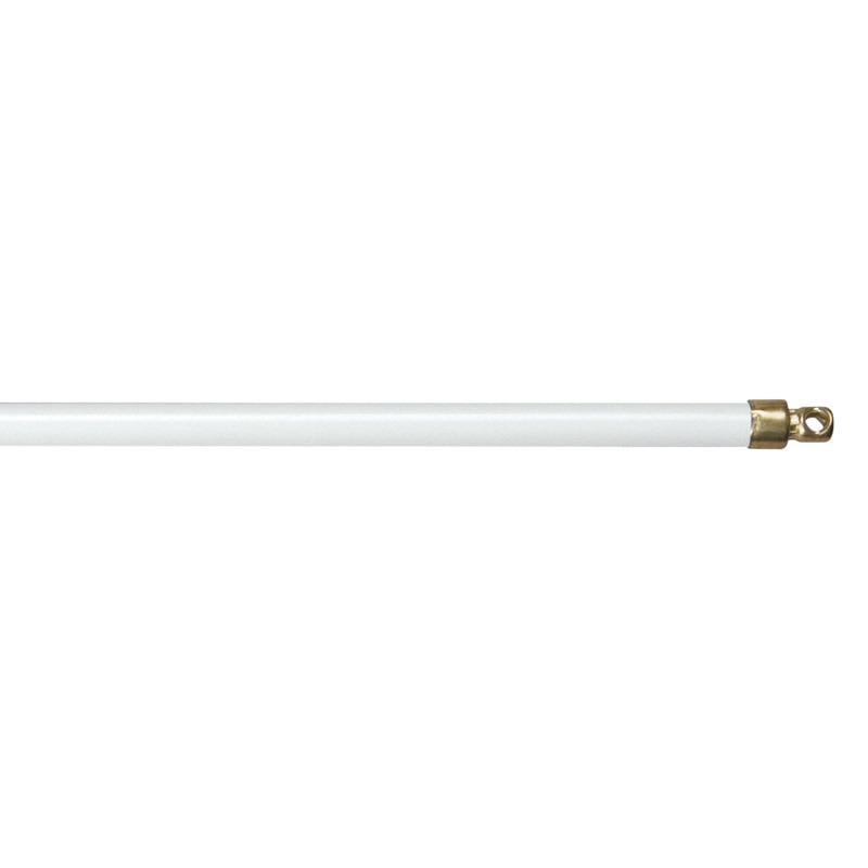 SASH ROD WHT SWVL11-19"