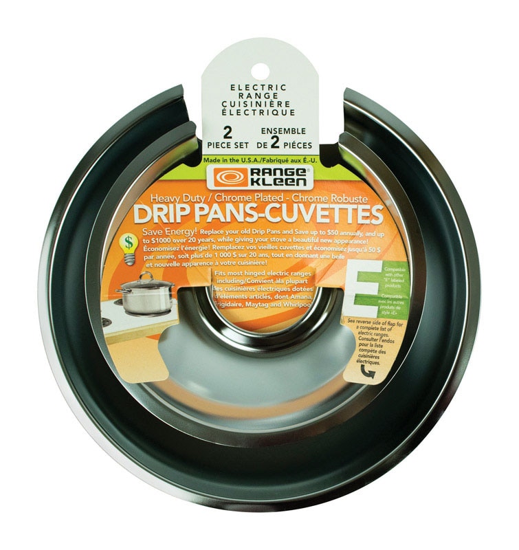 DRP PN STL CHRM SLV 8"