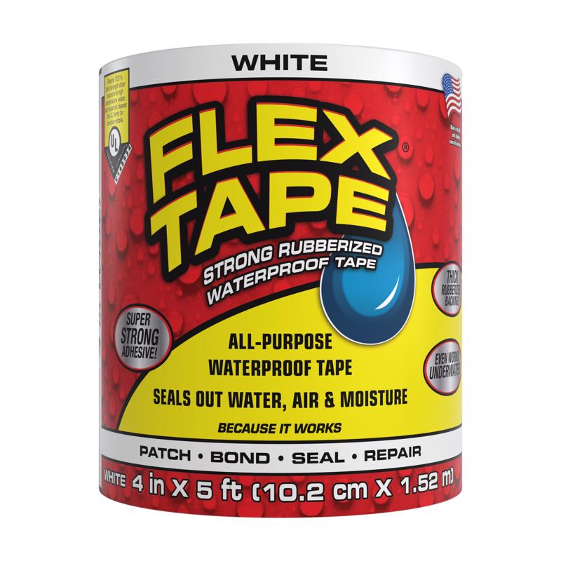 FLEX TAPE WHITE 4"X5'