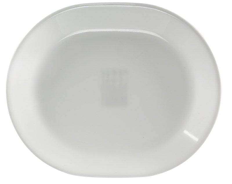 PLATTER 12-1/2" WHITE