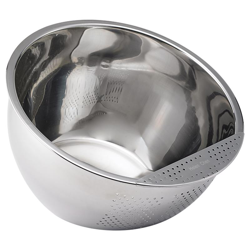 RICE WSHNG BWL SS SLV 9"