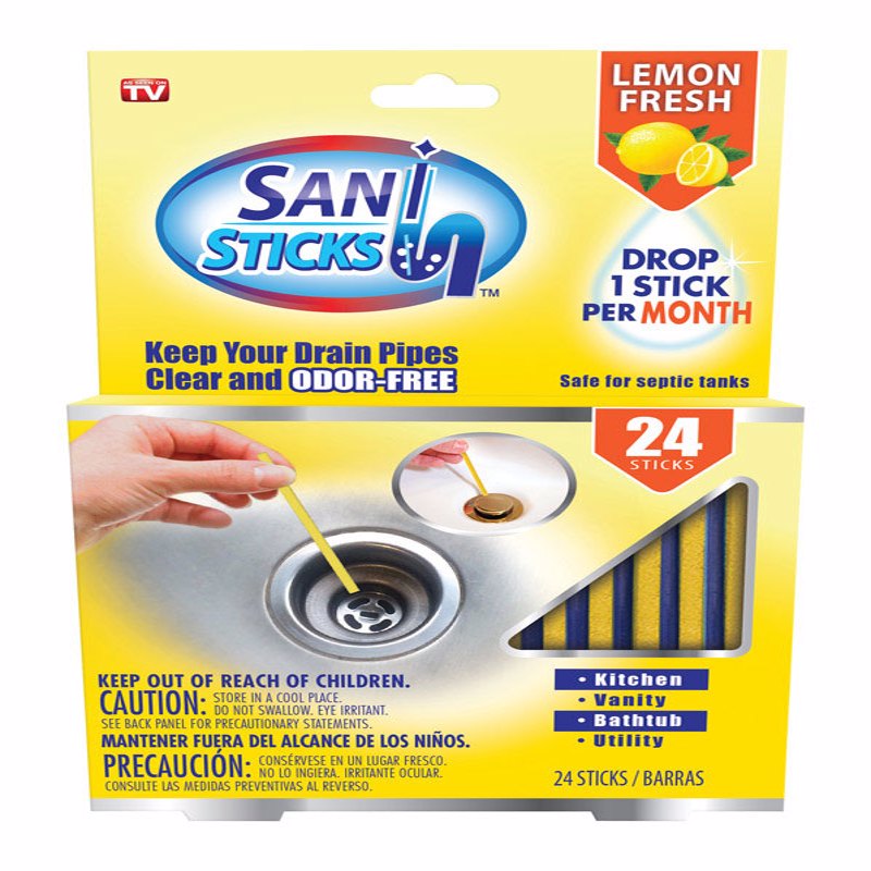 DRAIN SANI STCK LMN24PK