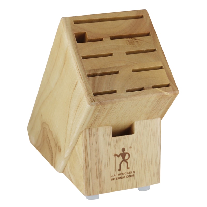 KNIFE BLOCK 11 SLOT WOOD